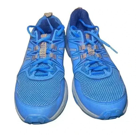 Asics Gel Nimbus 24 Blue Running Shoes Men’s Size 7 - Picture 1 of 7